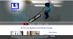 Desktop Screenshot of limpiezascrissera.com